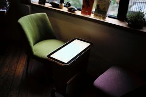Photo portable desk lamp
