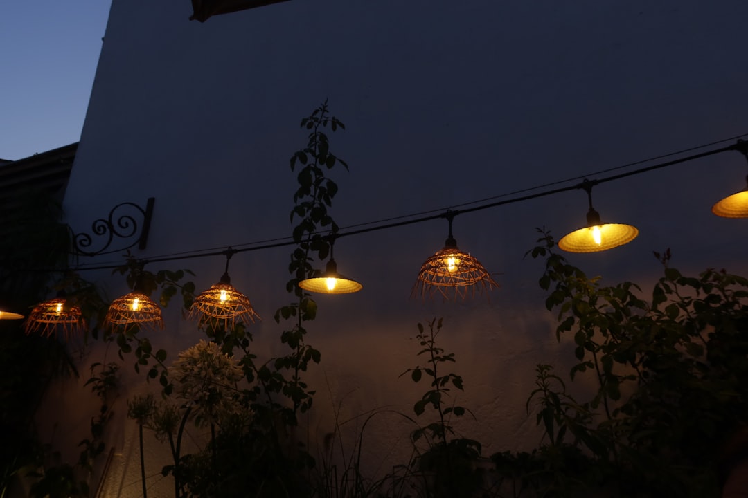 Photo garden decoration lamps